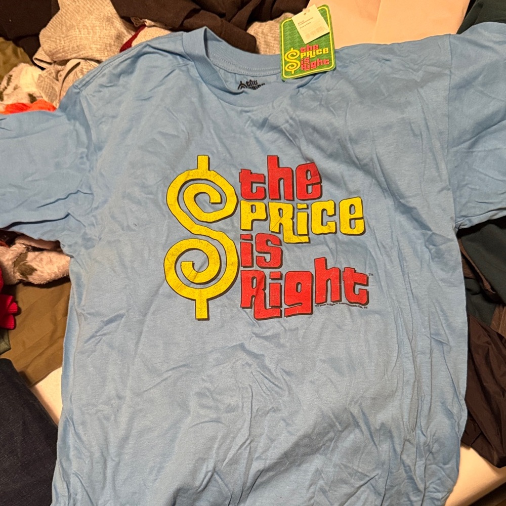 Blue 'The Price is Right' T-Shirt
